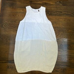 Lorenzini Linen Shift Dress Size 1/Small
